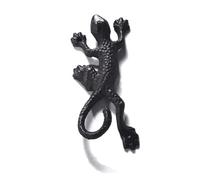 TentHome Animal Mouse/Gecko Vintage Cast Iron Hook Hanger Wall Mount Single for Hanging Coat Key (Gecko Hook_Large)
