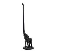 TentHome Kitchen Roll Holder Paper Towel Holder Cast Iron Free Standing Non Slip Countertop Organizer Vintage Home Decoration for Dining Table Farmhouse Bathroom Toilet (Elephant Style #1)