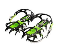 Tentock Crampons 40mm for Deep Snow & Mixed Terrain Manganese Steel with Rust Treatment TPU Binding System Adjustable Fits UK 3.5 - 10.5 Hiking Mountaineering Boots
