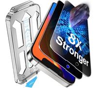 Tentoki 2 Pack for iPhone 17e/16e/13/13 Pro/14 Screen Protector Privacy 6.1inch,Compatible With Face ID, 25°Anti Spy,9H+ Military-Grade Protection Tempered Glass,[Auto Dust Elimination] [No Bubbles]