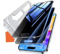 Tentoki for iPhone Air Screen Protector Privacy, 25°Anti Spy | 2 Pack for Tempered Glass, Compatible With Face ID, 9H Hardness Military-Grade Protection, No Bubbles, Dust-Free, 6.5-Inch