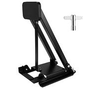 TENTOTEN Bass Drum Practice Pads, Folding Bass Pedal Practice Pad for Training - Real Feel High Density Rubber Rebound