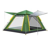 Tents 3-4 Person Outdoor Camping Portable Automatic Pop-up Instant Tent With Two Doors, Ventilation Rainproof And Sun Protection