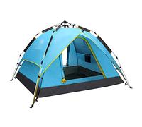 Tents Dome Frame Pop-Up Outdoor 3-4 People Camping Thickening Portable Automatic Pop-up Quick-open Rainproof Outdoor Camping Equipment