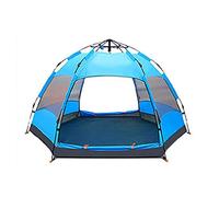 Tents Dome Frame Pop-Up Outdoor Camping Thickened Camping Automatic Pop-up Outdoor Rainproof Portable Picnic 5/8 Man With Panoramic View,