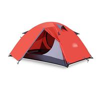 Tents Dome Frame Pop-Up Rainproof Outdoor Camping Thickened Rainstorm Park Outdoor 2 People Double Camping Equipment Aluminum Pole Light