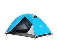 Tents Dome Frame Pop-Up Rainproof Outdoor Camping Thickened Rainstorm Park Outdoor 2 People Double Camping Equipment Aluminum Pole Light