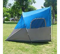 Tents Outdoor Camping Tent 8-10 Persons Lightweight Family Yurt Teepee Tents Outdoor Folding Tent, Easy To Install(Outside Account,Blue)