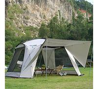 Tents Pop Up Tent with Porch for 5-8 Person Instant Camping Tents, Double Door Lightweight Family Dome Teepee with Carrying Bag for Outdoor Family Car Trip, Hiking