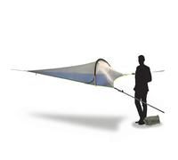 Tentsile UNA V3 Solo Tree Tent Hammock, 1-Person Capacity, Anti-Roll System, Ratchet and Straps Included, Portable Tree House Shelter, Designed in The UK (Dark Green)