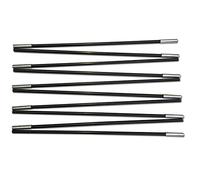 TentSpares - Berghaus Air 6 Tent Black Coded Side Door Fibreglass Replacement Tent Pole Run for Camping