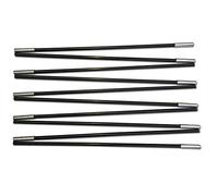 TentSpares - Coleman Coastline 3 Plus Tent Red Coded Fibreglass Front/Rear Replacement Tent Pole Run for Camping