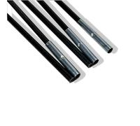 TentSpares - Coleman Kobuk Valley 3 Plus Black Coded Fibreglass Main Replacement Tent Pole Run for Camping