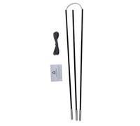 TentSpares - Eurohike Cairns 2 Deluxe Fibreglass Tent Pole Repair Kit, Tent Pole Replacement, Tent Poles, Camping Essentials
