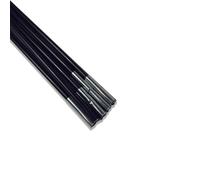 TentSpares - Freedom Trail Sendero 4 Tent, Red Coded Fibreglass Rear Poles, Durable Tent Poles Replacement for Camping
