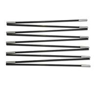 TentSpares - Vango Hudson 500XL Tent, Black Coded Fibreglass Side Door Pole Run 2019-2020, Durable Tent Poles Replacement for Camping