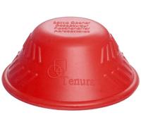 Tenura Red Silicone Rubber Bottle Opener for Users with Weak Grip or Limited Dexterity for Elderly and Arthritis Suffers Aid