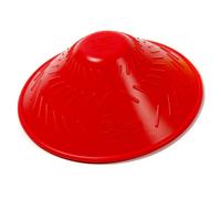 Tenura Red Silicone Rubber Jar Opener for Users with Weak Grip or Limited Dexterity for Elderly and Arthritis Suffers Aid