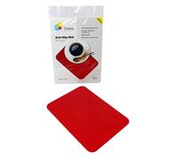 Tenura Silicone Rubber Non Slip Rectangle Tablemat 25cm Length x 18cm Width Red