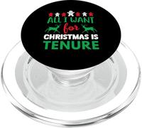 Tenure For Christmas - Tenured Professor, Tenured Teacher PopSockets PopGrip for MagSafe