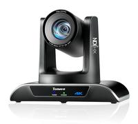 Tenveo 4K NDI PTZ Camera, 20X Optical Zoom, AI Auto Tracking, LAN/USB3.0/HDMI PoE PTZ Camera IP Live Streaming for Church Services Worship Video Conference Live Events Youtube OBS