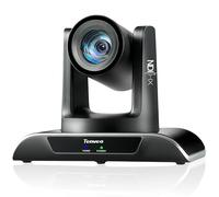 Tenveo NDI PTZ Camera 20X Optical Zoom, AI Auto Tracking, 1080P 60FPS, LAN/USB3.0/HDMI PoE Camera for Church Services Worship Video Conference Live Events Youtube OBS