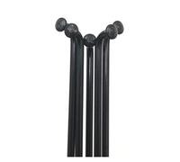 TENVORA Bike Spokes,Spokes 16 Pieces A Lot 12G 2.6 Mm J-bend Round Body Black Color Electric Bike Wheel Spokes(160mm)