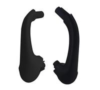TENVORA Car Handle Inner Door,Car Door Handle 1 Pair Car Front Left Right Interior Inner Door Pull Handle Cover Trim Replacement Handles Fit Use for Mercedes Benz W203 2000-2007(Front 1 Set Black)