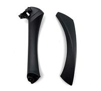 TENVORA Car Handle Inner Door,Car Door Handle Door Handle Panel Fit Use for BMW E90 E91 Fit Use for BMW 3-Series Sedan Pull Trim Cover(Black(one The Right))