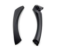 TENVORA Car Handle Inner Door,Car Door Handle Door Handle Panel Fit Use for BMW E90 E91 Fit Use for BMW 3-Series Sedan Pull Trim Cover(Black(one The Left))