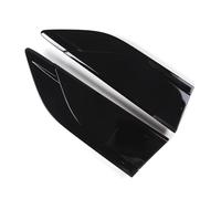 TENVORA Car Side Air Outlet Fender Trim 2Pcs Car Styling ABS Gloss Black Side Air Fender Vent Cover Trim Accessories Fit use for Land Rover Discovery 5 LR5 2017 2018 Fender Flare Flexible
