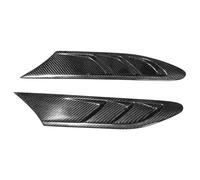 TENVORA Car Side Air Outlet Fender Trim Fit use for BRZ 2012-2020 Car Side Air Outlet Fender Fin Vent Trim Cover Carbon Fiber Body Kit Accessories Fender Flare Flexible