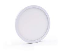 TENVORA Ceiling Lights,Led Ceiling Light High Brightness Circular Panel Light 6W 9W 13W 18W 24W Surface Mounted Ceiling Light Lamp(6W,Cold)