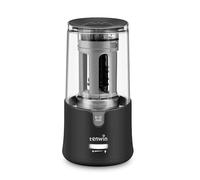 tenwin Electric Pencil Sharpener, Compatible with 6-12mm Pencils and Coloured Pencils, Large Capacity with Auto-Stop Feature, Plug-in Design for Artists, Office, Classroom, and Home Use (Black)
