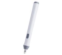 Tenwin Electric Tery Operated Automatic Pencil Eraser with 22 Refills Black Electric Drawing Eraser Tery Powered Eraser Kit for Artists S (White)
