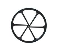 Teny Rim Six Spoke Fixie Front Wheel - Black