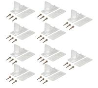 TENYELE 10 Pack/Set Metal Roof Snow Guard With Perfects Seal Gasket & Mounting Screws For Gutter Protective Metal Roof Stability Gutter Guards