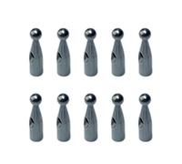 TENYELE 10pcs Umbrella Tail Beads Metal End Caps For 4mm Umbrella Repair And Metal Tips For 4mm Diameter Bone