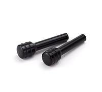 TENYELE 2pcs Car Door Knobs Pins Aluminum Alloy Interior Knob Pull Pins Cover for SUV Truck Automobile Pin Guard Cover Switch Automotive Opener Removal Tool Truck for Interior Doors Kit