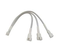 TENYELE 3 Way Fan Adapter Cable For Computer Cooling Supports Motherboards Signals Sync And Stable Power Input