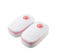 TENYELE Automatic Feeder Timed Feeding 350ml Capacity Portion Control Single/Double 48 Hour Timer Dry/Wet Food Dispenser Automatic Feeder