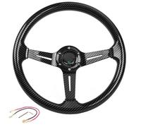 TENYELE Car Premium ABS Carbon Fiber 6 Bolt Design Lightweight Aluminum Structure For Precise Driving Aftermarket Carbon Fiber