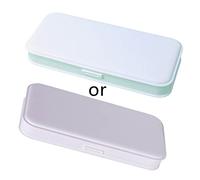 TENYELE Colorful Pencil Boxes Macaron Pencil Boxes for School Crayon Marker Organizer for W/Hinged Lids Pouch