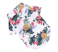 TENYELE Girl Cats Shirt Wedding Costume Apparel Princess T-Shirt Puppy Beach Shirt Pineapple Holiday Party Costumes Pineapple Print Dog Clothing