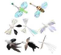 TENYELE Interactively Toy Wand Refill Set For Cats Transform Any Space Into Training Area Keep Entertained In Setting Replacements Replacement Replacements