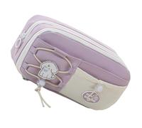 TENYELE Large Capacity Pencil Case 8 Compartments Polyester Pen Pouches Multilayer Bag Pen Organiser Travel Makeup Bag Heavy Duty Organiser for Work and Study