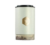 TENYELE Lightweight Tea Box Traditional Chinese Culture Compact Storage Jar Sealing Storage Box Paper Room Organization Solution
