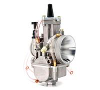 TENYELE Motorcycle Carburetor With Rubber Adapter Metal Rubber 21-34mm Enhanced Fuel Economy