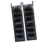 TENYELE Pack Of 2 Wall Mounted Planter Grow Bags With 7 Pockets Vertical Hanging Garden Bags For Indoor Outdoor Planting Use Hanging Planter For Balcony