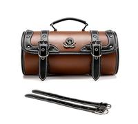 TENYELE Retro Designs Motorcycle Front Bag Tool Holder Motorcycle Head Bag for Riders Seeking Unique & Practical Accessories Vintage